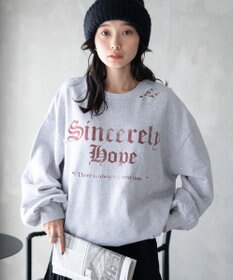 WEGO ダメージスウェット