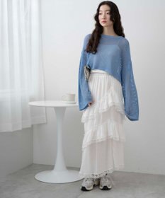 WEGO ショートメッシュニットプルオーバー