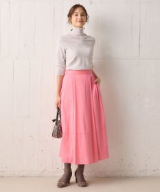 組曲 MINA六分袖タートルネック ニット