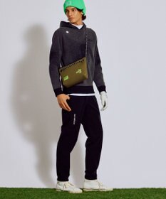 PW CIRCULUS 【手洗い洗濯可】【MEN】グラデーションニットフーディ ゴルフ