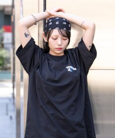 WEGO 【ユニセックス着用ITEM】別注VISIONボックスロゴゴーストスケーターT（SS）