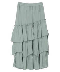 earth music&ecology ランダムティアードスカート