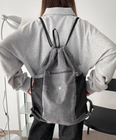 WEGO サイドメッシュポケットナップサック