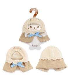 Mother garden しろたん ついてきちゃうマスコット用 着せ替え服  《アイスポンチョ バニラ》 単品