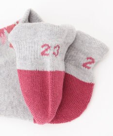 23区GOLF 【WOMEN】花モチーフアンクルソックス