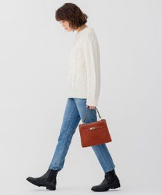 23区 【CLASSY.12月号掲載】アランパターン ニット