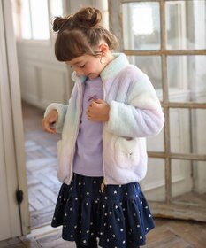 ANY KIDS 【ドッキング可能】ネコボアブルゾン