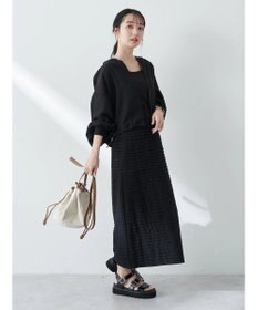 earth music&ecology シアーフードブルゾン