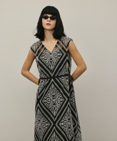 GRACE CONTINENTAL 刺繍ジレワンピース