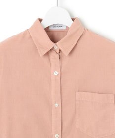 23区 【見上愛さん着用/Oggi11月号掲載】コットン コーデュロイ シャツ