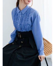 Te chichi フロントフリルシャツ