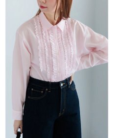 Te chichi フロントフリルシャツ