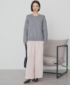 AMERICAN HOLIC サテンリラックスイージーパンツ