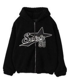 WEGO ロゴボアパーカー