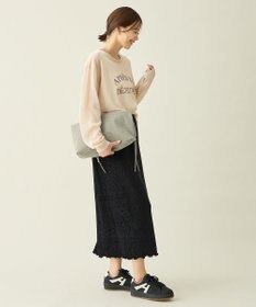 ANY L 【2SET】シアーロゴニット×タンクトップセット