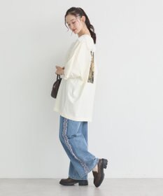 earth music&ecology スカラップレース付け襟