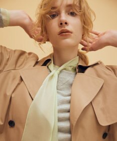 組曲 S タイプライターショート トレンチコート