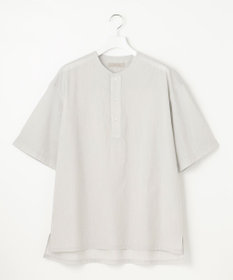 UNFILO MENS 【撥水】コットン ヘンリーシャツ [23年春夏商品]