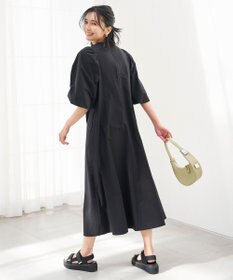 UNFILO FINE MOVE ボリュームスリーブ ワンピース