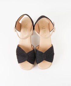 gaimo 【GAIMO/ガイモ】ラフィアクロスサンダル/MARIEVA