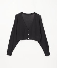 GRACE CONTINENTAL ショートドルマンニットカーディガン