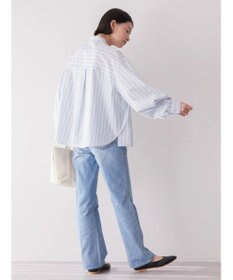 AMERICAN HOLIC イージーケア切替タックワイドシャツ