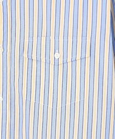 J.PRESS MEN 【SOMELOS】マルチストライプ バンドカラーシャツ