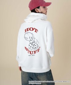 WEGO 【ユニセックス着用ITEM/裏起毛】HOTSTUFFグラフィックプルオーバー