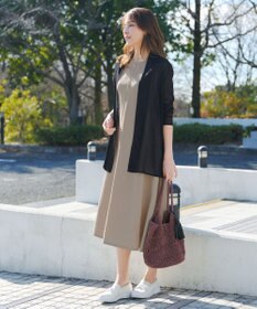 Tiaclasse L 【おのののかさん着用】冷凛(ひやりん)カノコAラインフレアワンピース