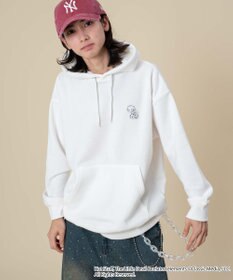 WEGO 【ユニセックス着用ITEM/裏起毛】HOTSTUFFグラフィックプルオーバー