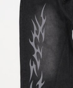 WEGO トライバルデニムパンツ