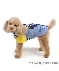 PET PARADISE リサとガスパール 背中開き Tシャツ 《ひょっこり》 小型犬