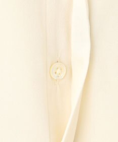 J.PRESS LADIES L 【洗える】ピーチサテン ボウタイ ブラウス