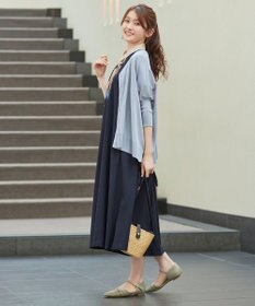 Tiaclasse L 【おのののかさん着用】冷凛(ひやりん)カノコAラインフレアワンピース