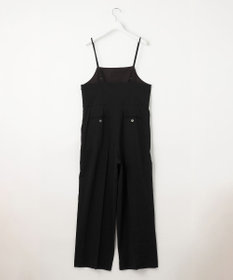 23区 S 【CLASSY.6月号掲載/洗える】リネンレーヨンストレッチ サロペット