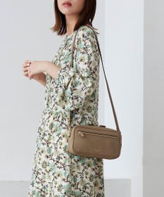 TOPKAPI 【TREASURE TOPKAPI】シュリンクレザー スクエア 2way ショルダー バッグ