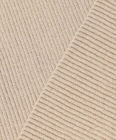 ICB 【洗える】エクストラファインメリノリブ ボートネックニット