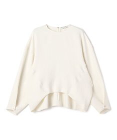 BEIGE， BROOM / スウェット風ライトフォルムプルオーバー