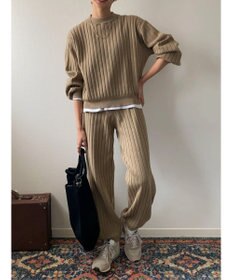 Green Parks リブニットプルオーバー