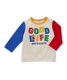 MIKI HOUSE HOT BISCUITS 【80-120cm】GOOD LIFE 長袖Tシャツ
