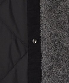 ICB L 【リバーシブル着用可能】 リバーシブルキルト ミドル丈コート