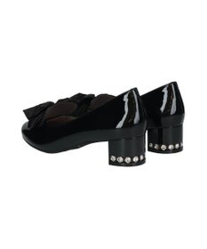 Bridget Birkin 【Bridget Birkin】ヒールアップキラキラリボンローファー