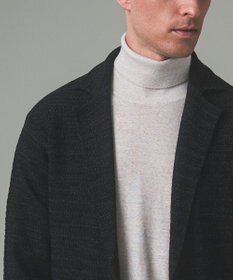 GOTAIRIKU テーラード設計【洗える】ニット カーディガンジャケット