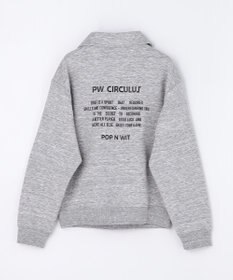 PW CIRCULUS 【WOMEN】ハーフジップ 裏毛スウェットトップス ゴルフウェア レディース