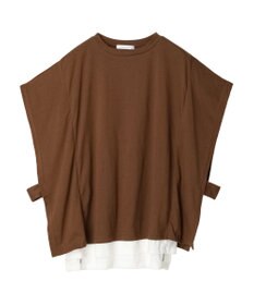 Green Parks ポンチョ風レイヤードチュニック