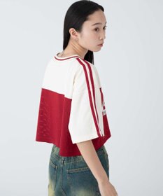 WEGO 2ライン切り替えメッシュショートT