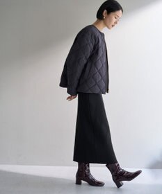 UNFILO L ポリエステルフォルム Ｉラインスカート