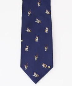 J.PRESS MEN 【JOKE TIE COLLECTION】猫に小判 ネクタイ