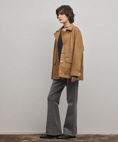 GRACE CONTINENTAL スウェットライクニットパンツ