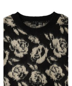 Green Parks ・ＳＵＧＡＲ　ＳＰＯＯＮ　フラワーシャギーニット